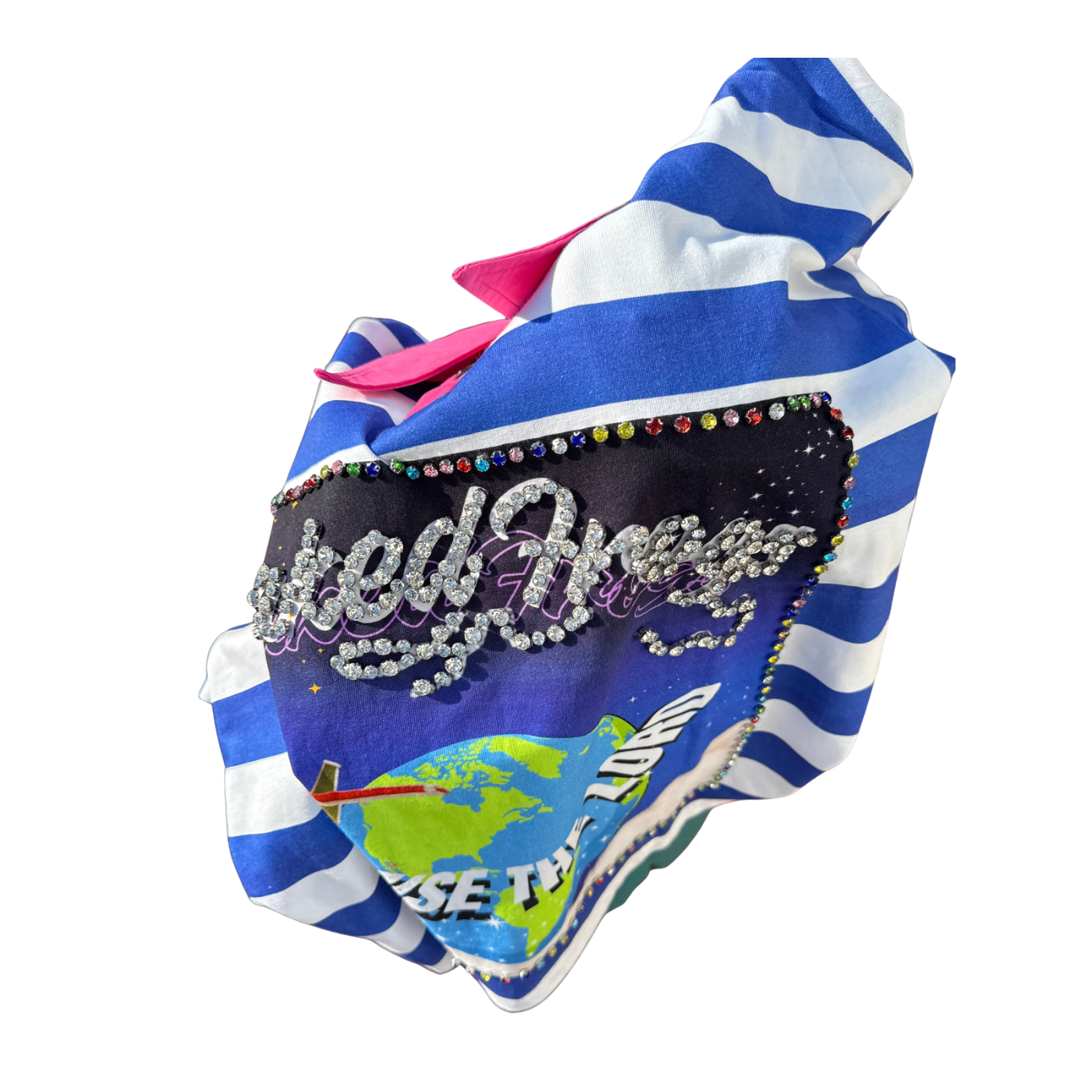 Candy Cane Rugby - Blue