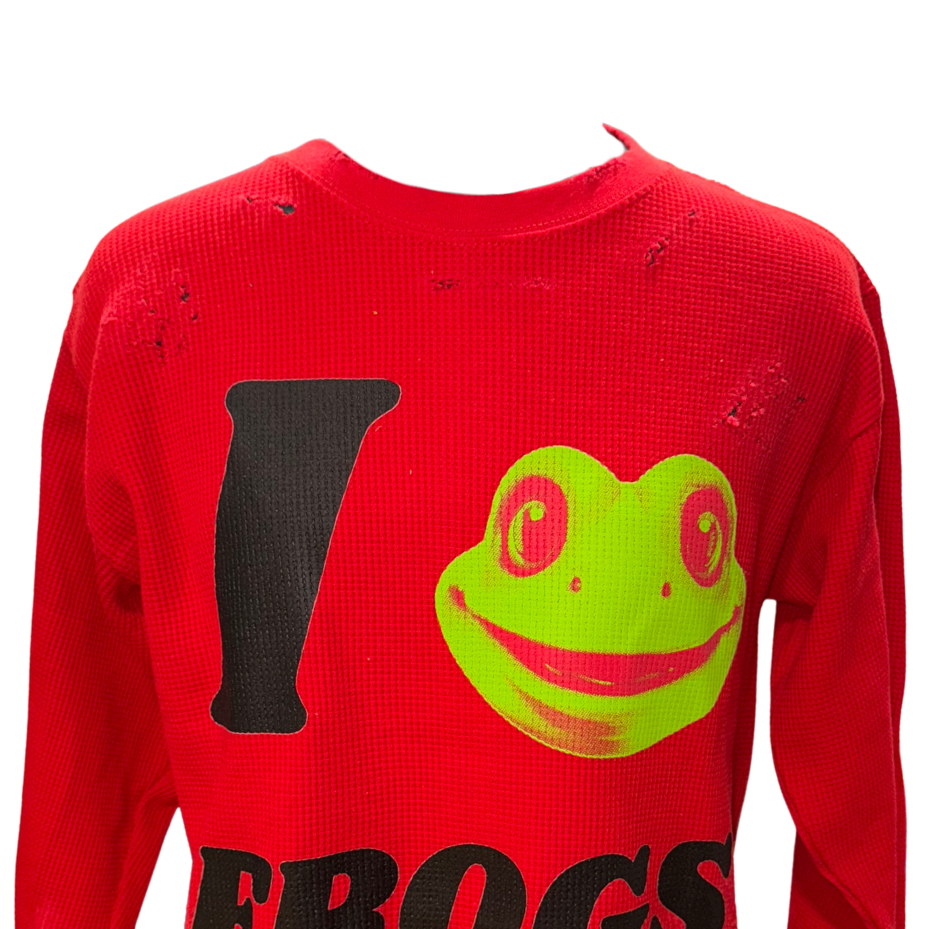 Distressed thermal - Red