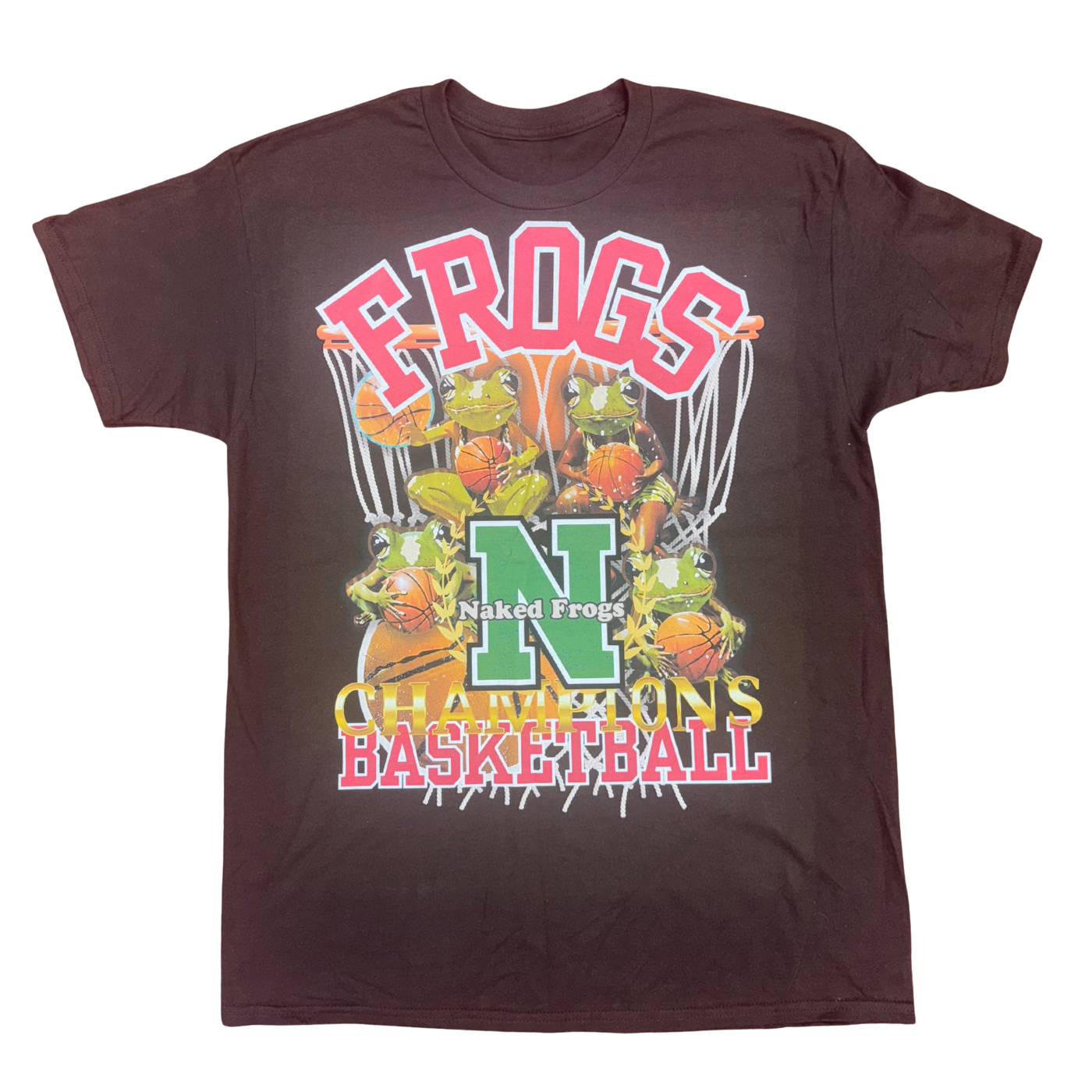 Champions Basketball Leage tee - Brown