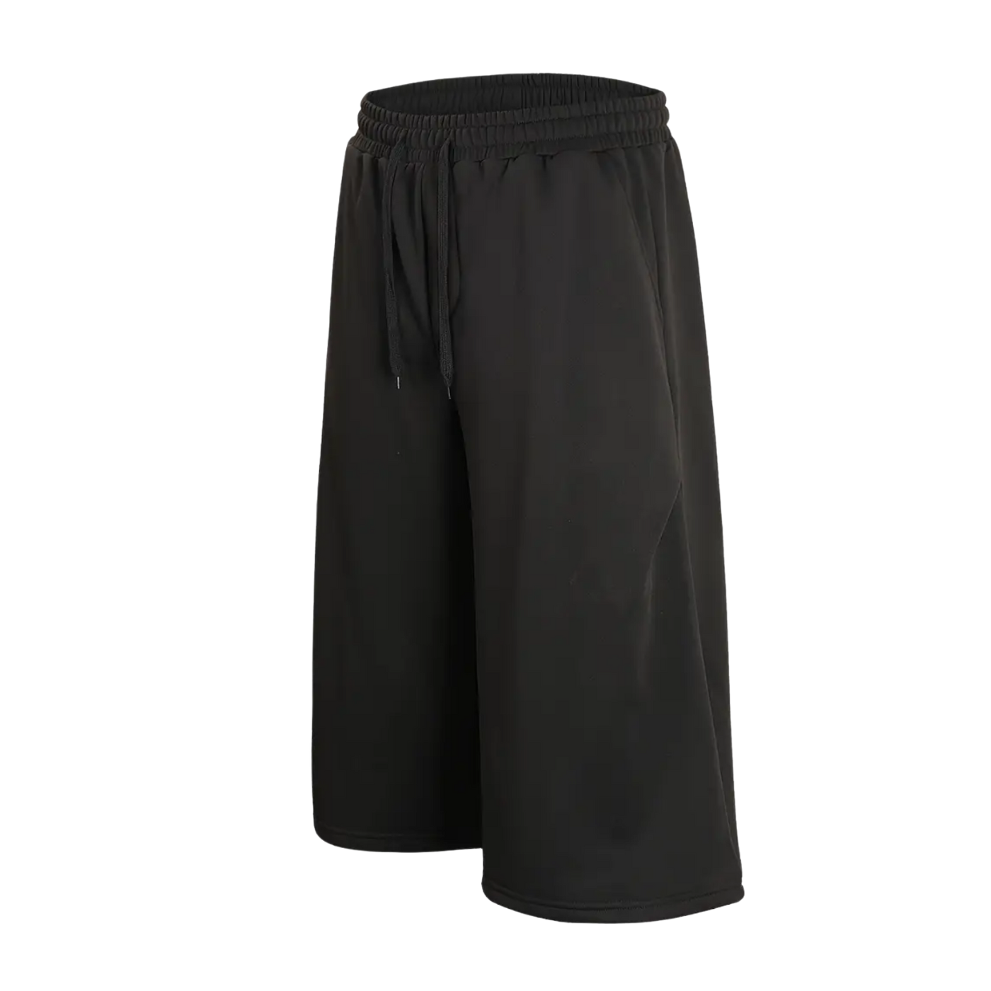 3/4 Sweat shorts - Black