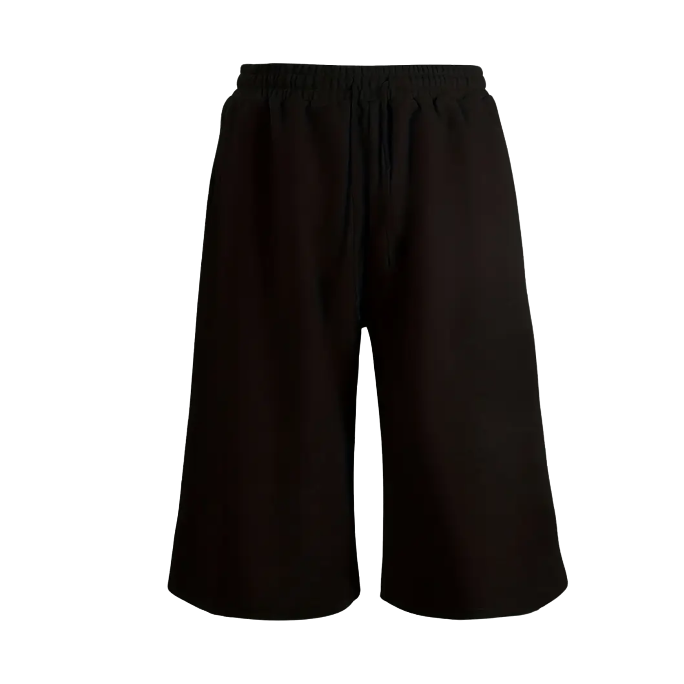3/4 Sweat shorts - Black