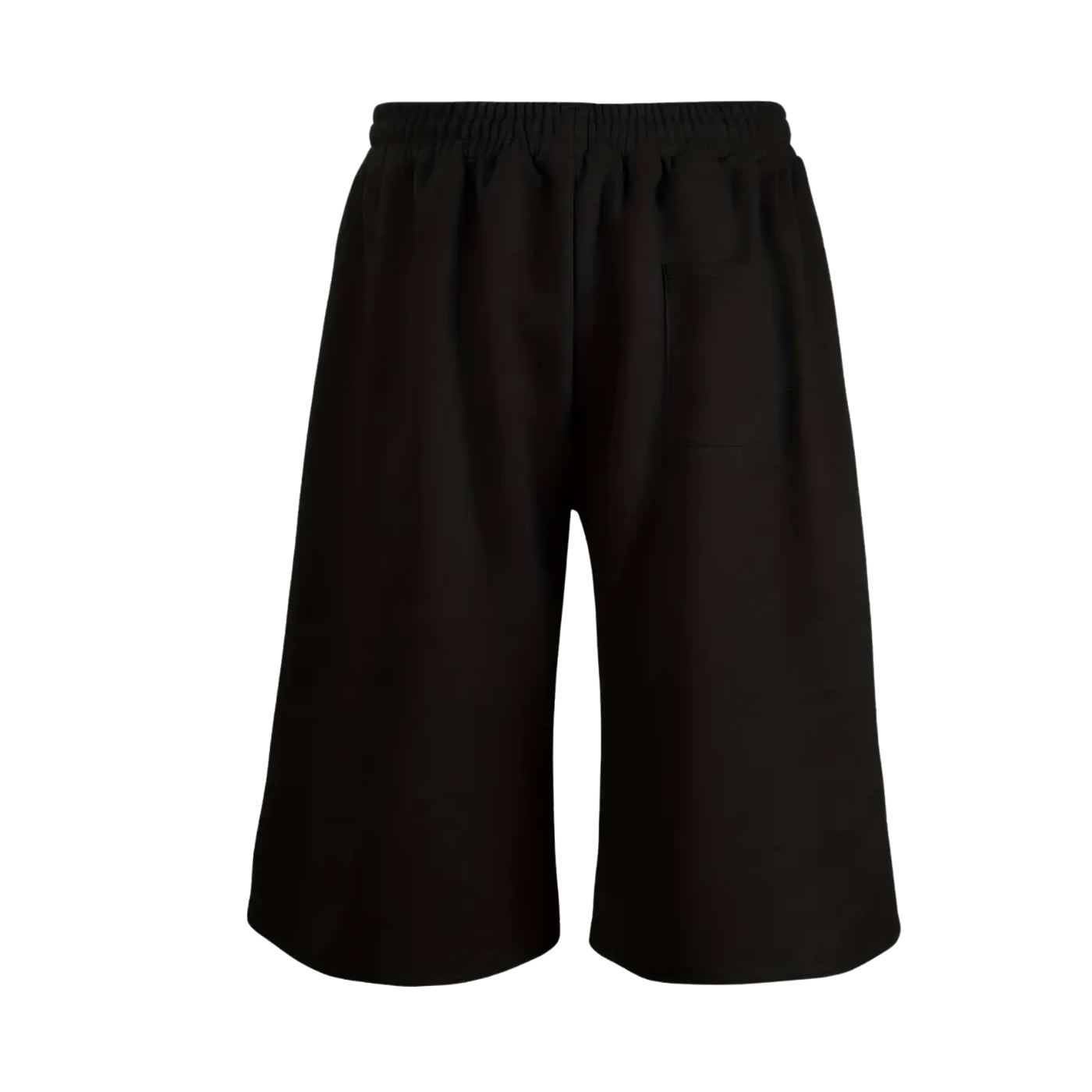 3/4 Sweat shorts - Black
