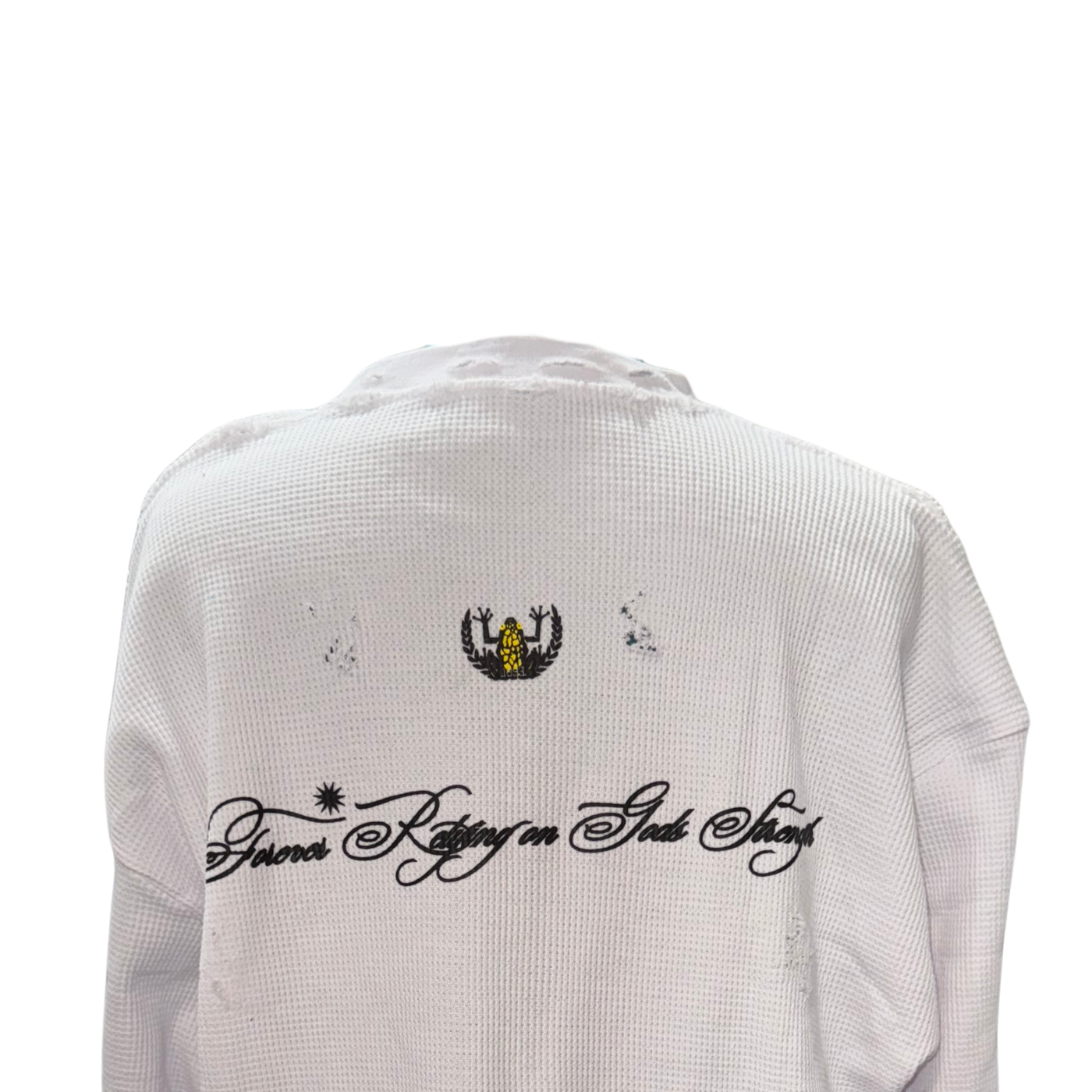 Distressed thermal - White