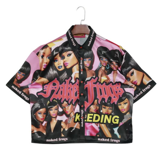 Barbie World Button Up