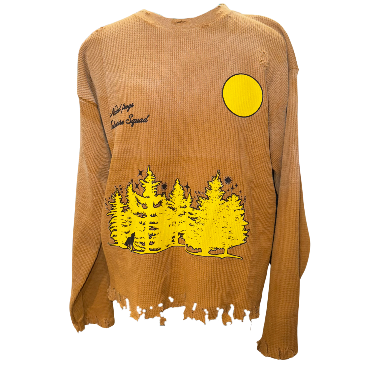Distressed thermal - Tan