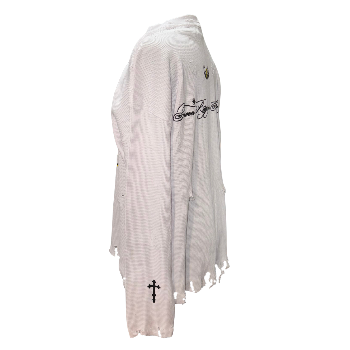 Distressed thermal - White