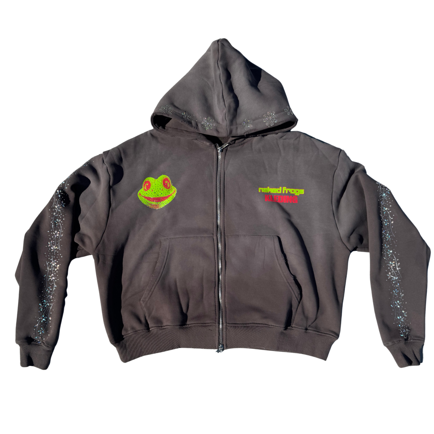 I 🐸 Frogs hoodie - shadow