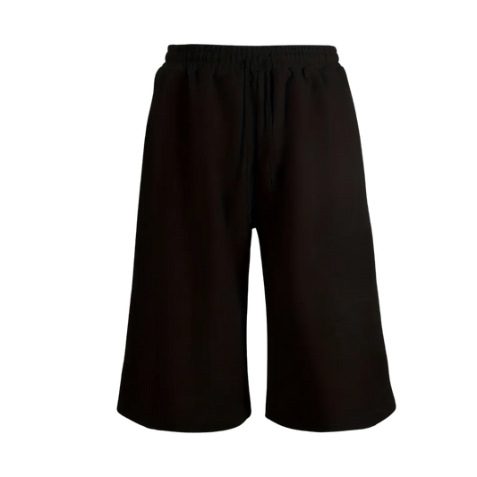 3/4 Sweat shorts - Black