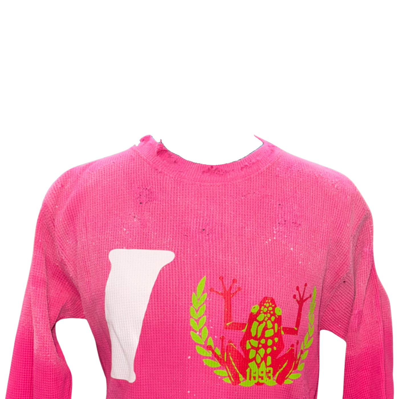 Distressed thermal - Pink