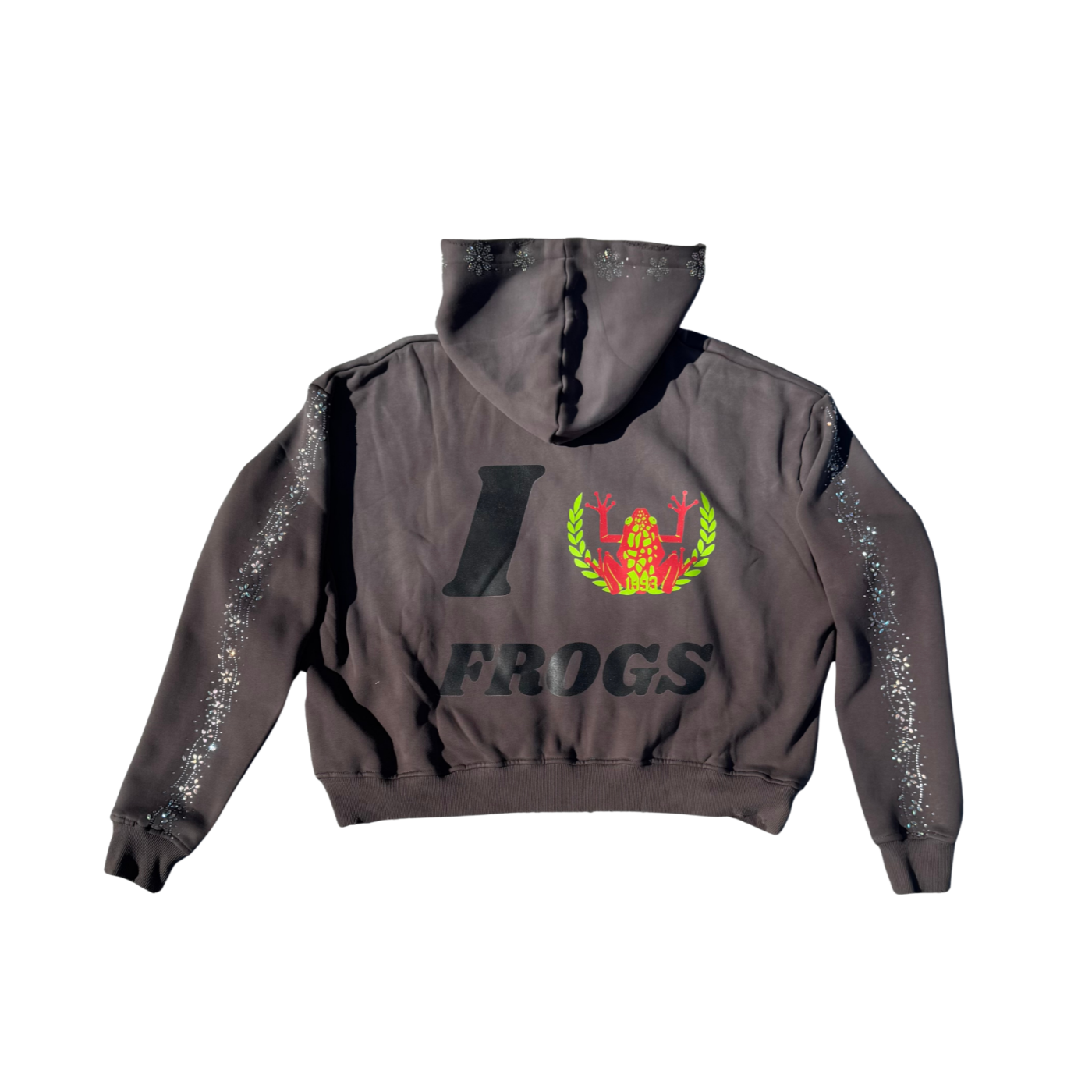 I 🐸 Frogs hoodie - shadow