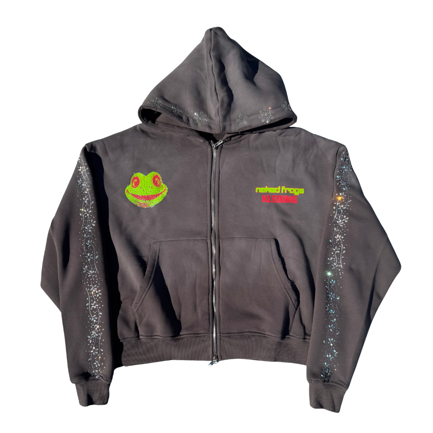 I 🐸 Frogs hoodie - shadow