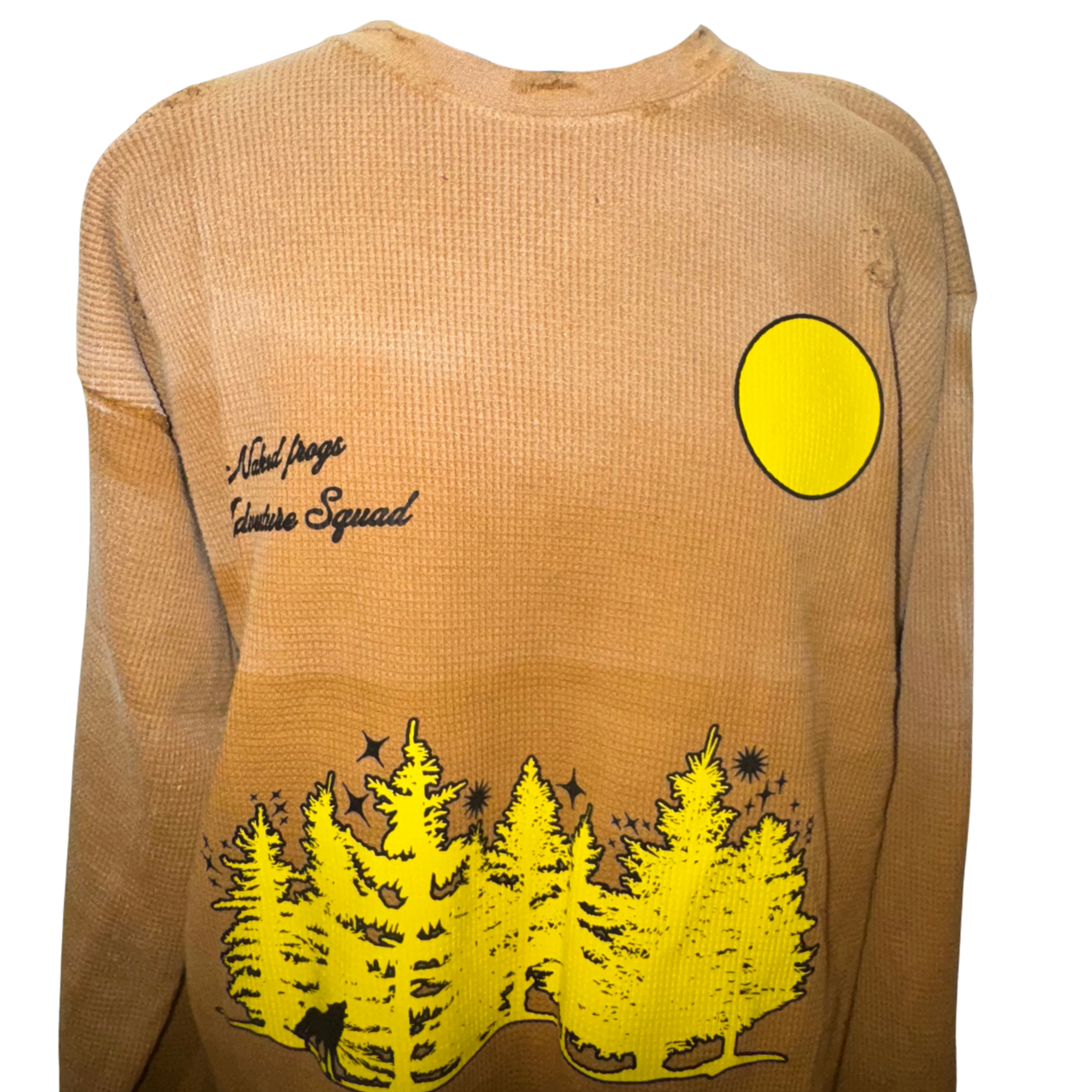 Distressed thermal - Tan