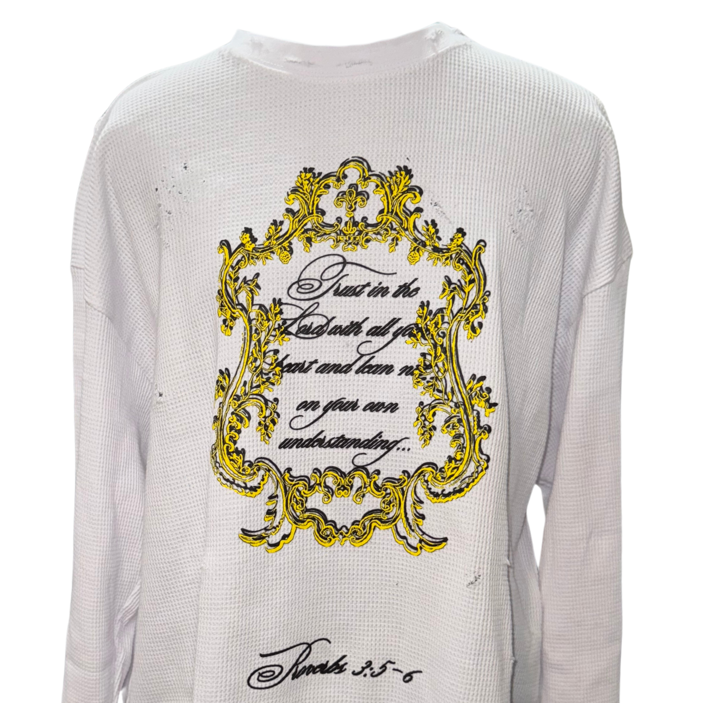 Distressed thermal - White
