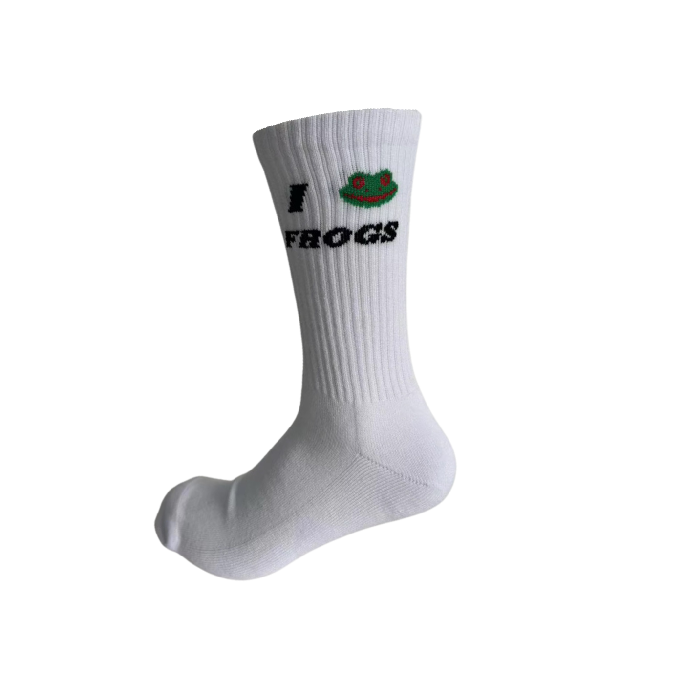 I  🐸  FROGS socks