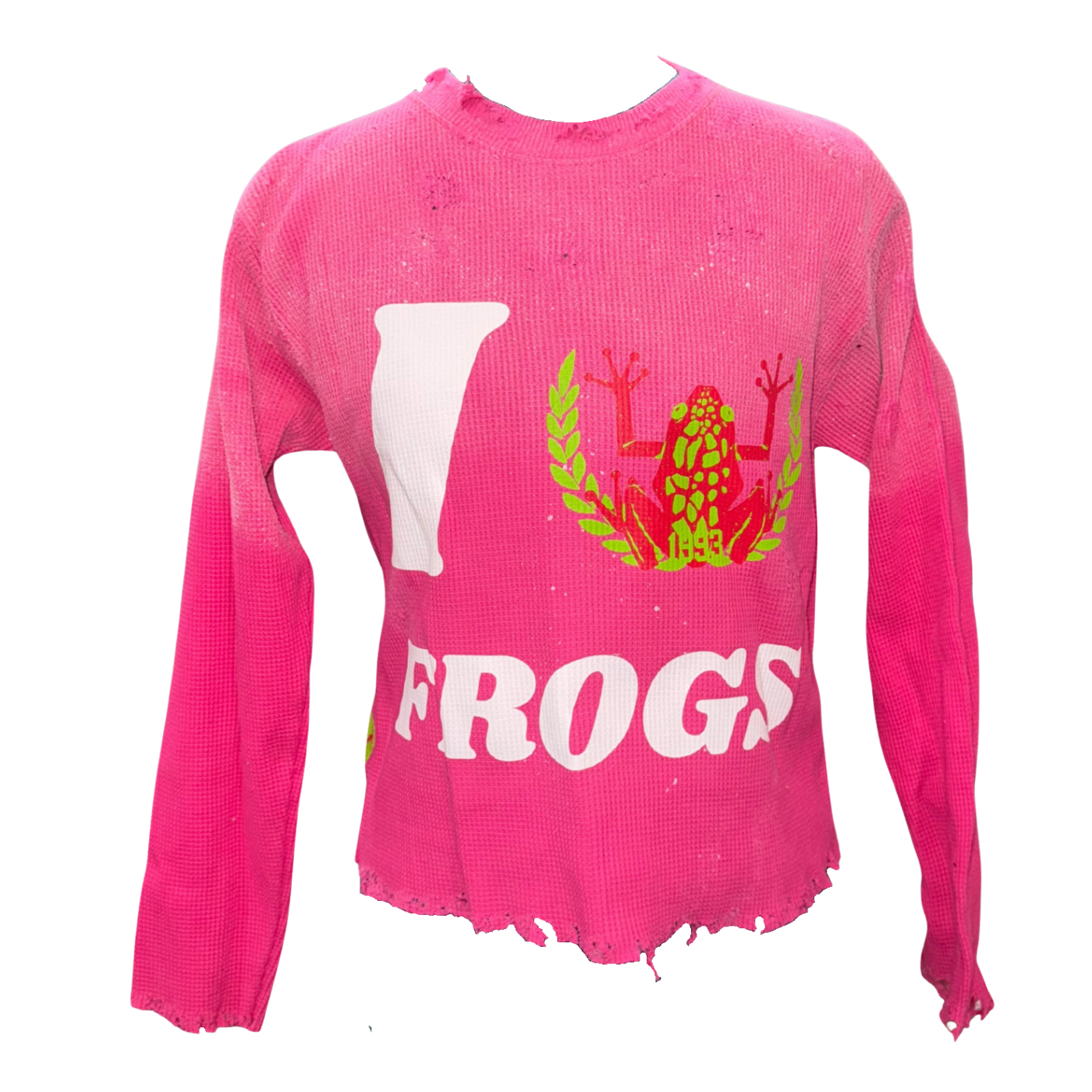 Distressed thermal - Pink