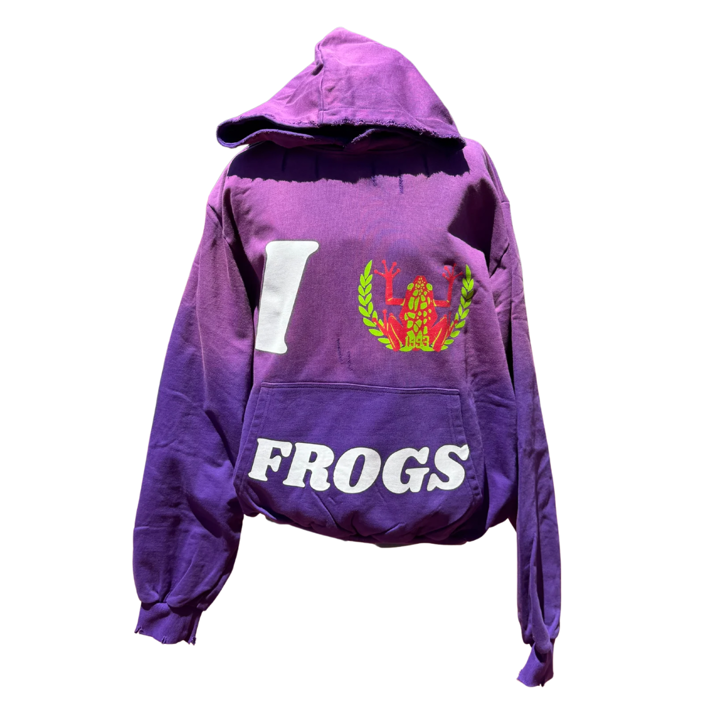 I 🐸 Frogs Sunfade Hoodie